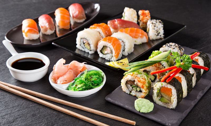 những lưu ý khi ăn Sushi