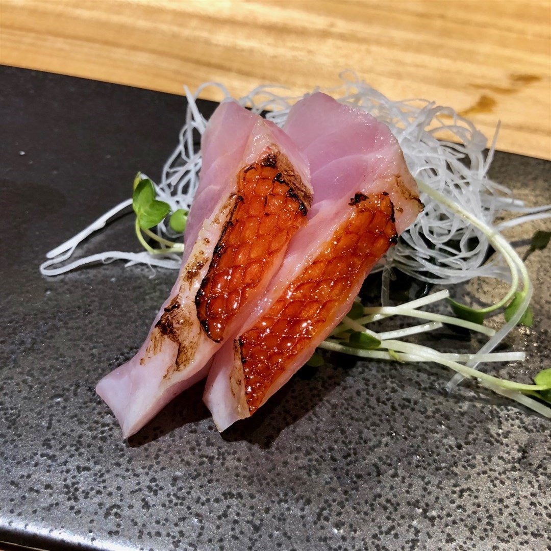 ThÆ°á»ng thá»©c Sashimi Kinmedai táº¡i Kyoto Sushi